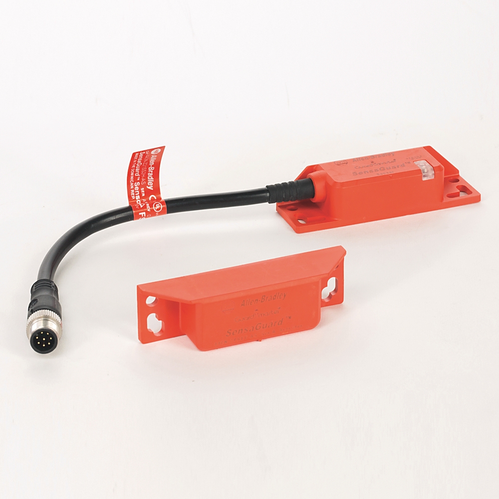 Product image for ABRA 440N-Z21SS2BN9 PLASTIC RECTNGLR FLATPAK NON CONTACT SWITCH W/MAGNETIC HOLD 10MTR CABLE