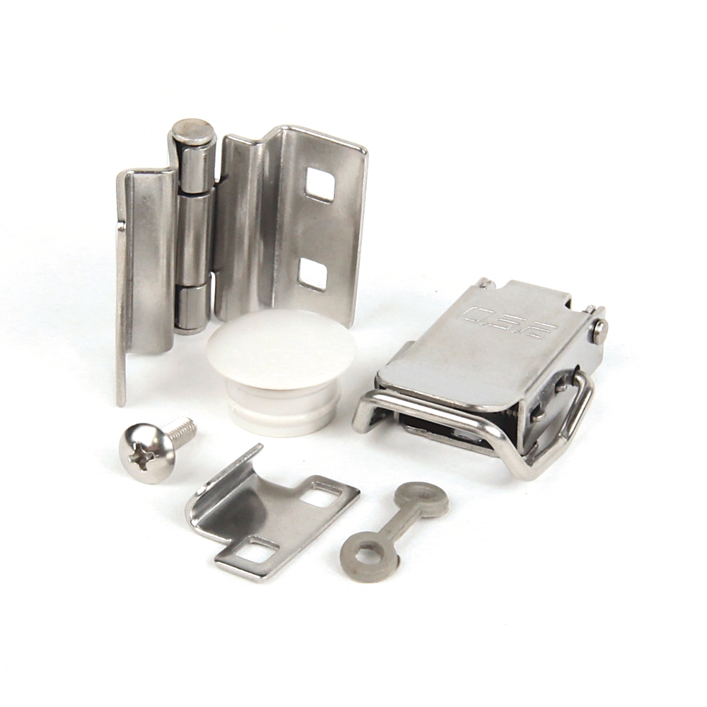 Product image for Stainless Steel Hinge and Latch Kit