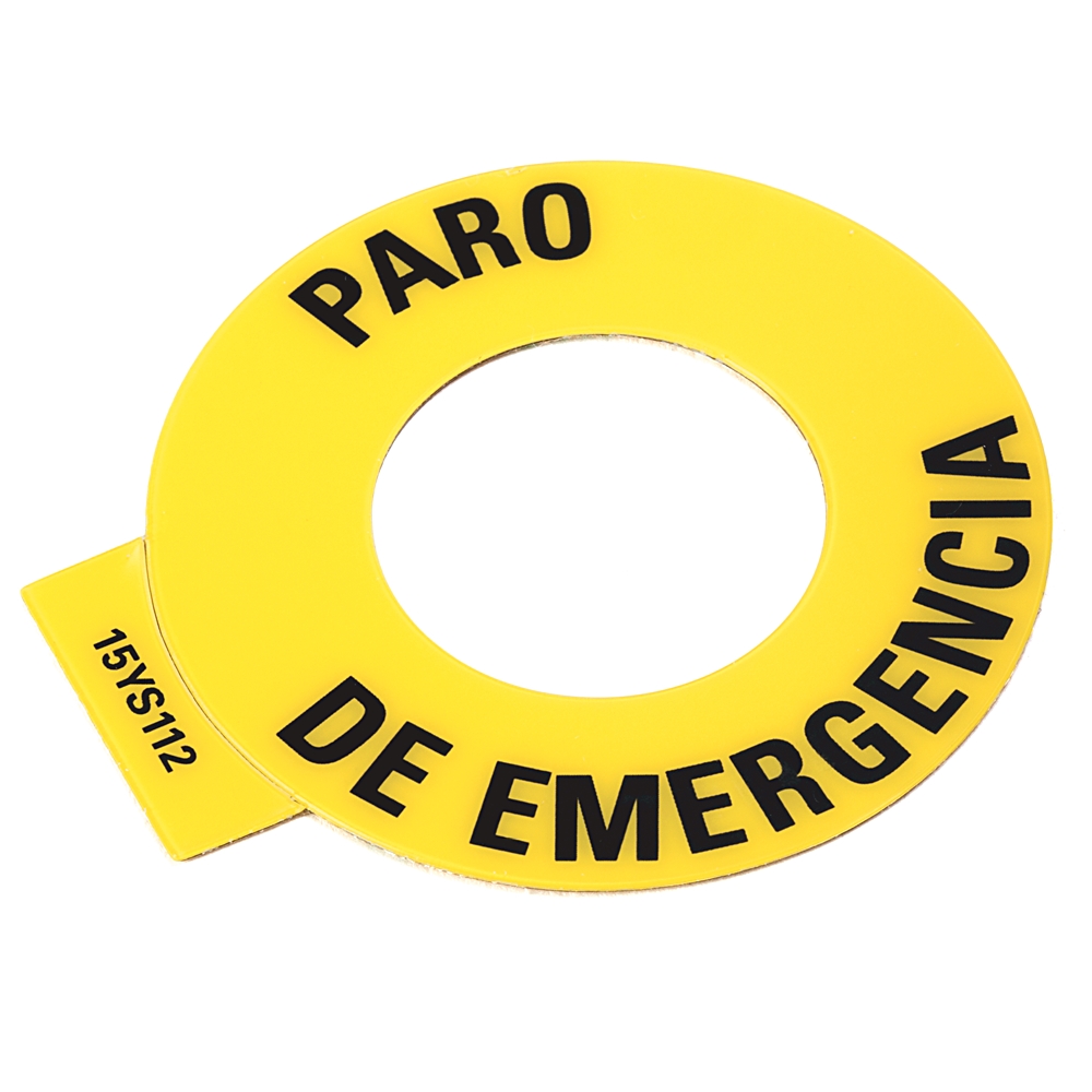 Product image for ABRA 800F-15YS112 PARADA DE EMERGENCIA