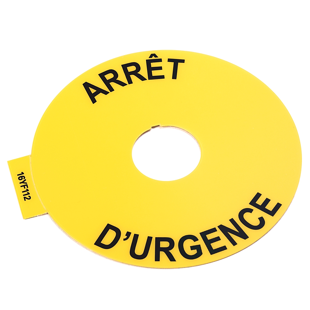 Product image for Legend plateARRET D'URG ENCE