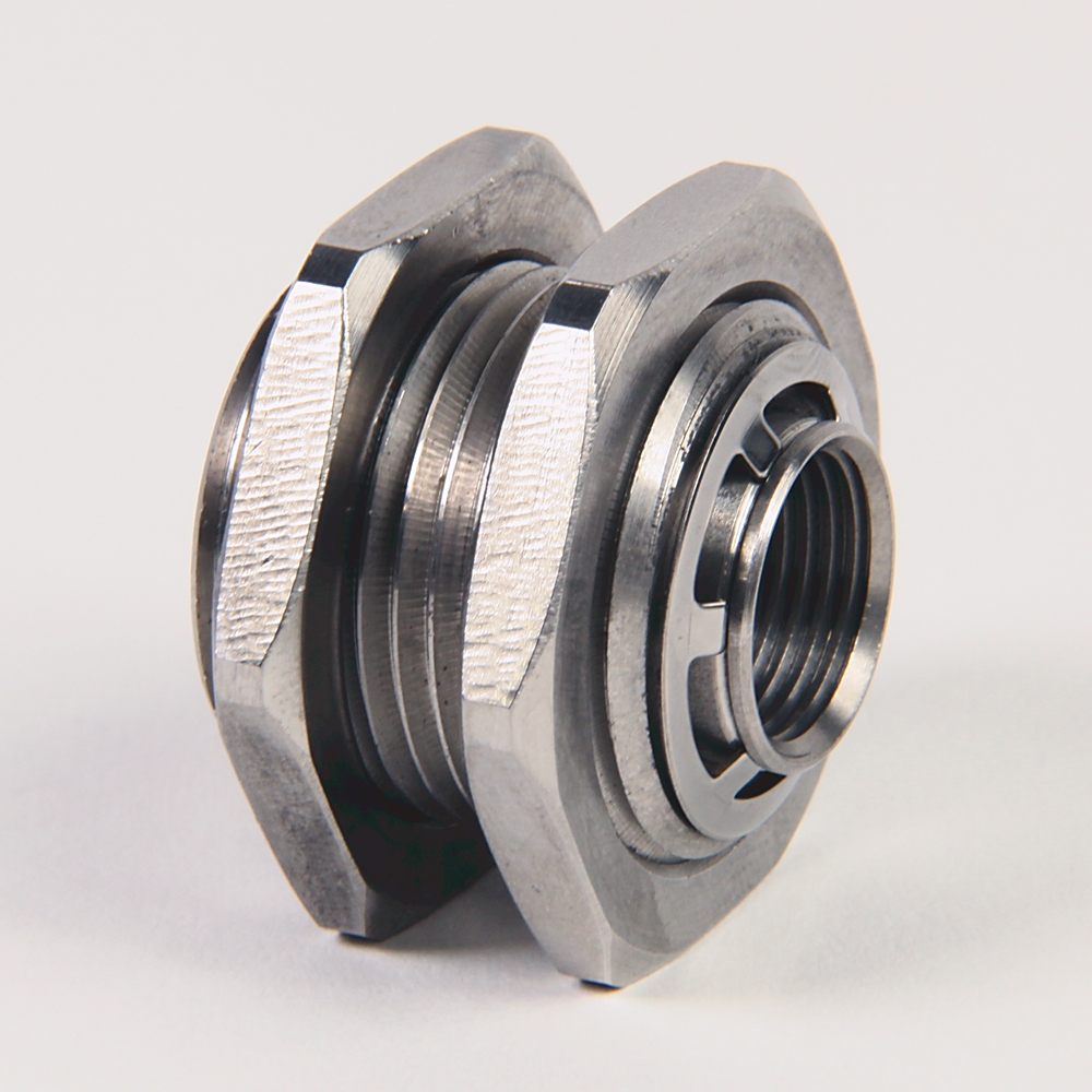 ABRA 871A-BXS12 SPRING RETURN MOUNTING BRACKET, STAINLESS STEEL, 12MM DIAMETER, M22 X 1.5 THREAD SIZE