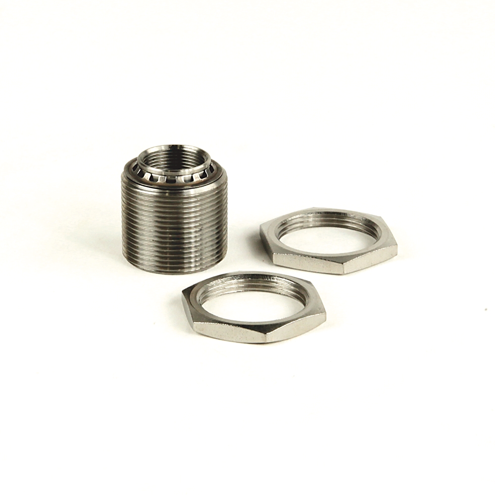 ABRA 871A-BXS18 SPRING RETURN MOUNTING BRACKET, STAINLESS STEEL, 18MM DIAMETER, M30 X 1.5 THREAD SIZE