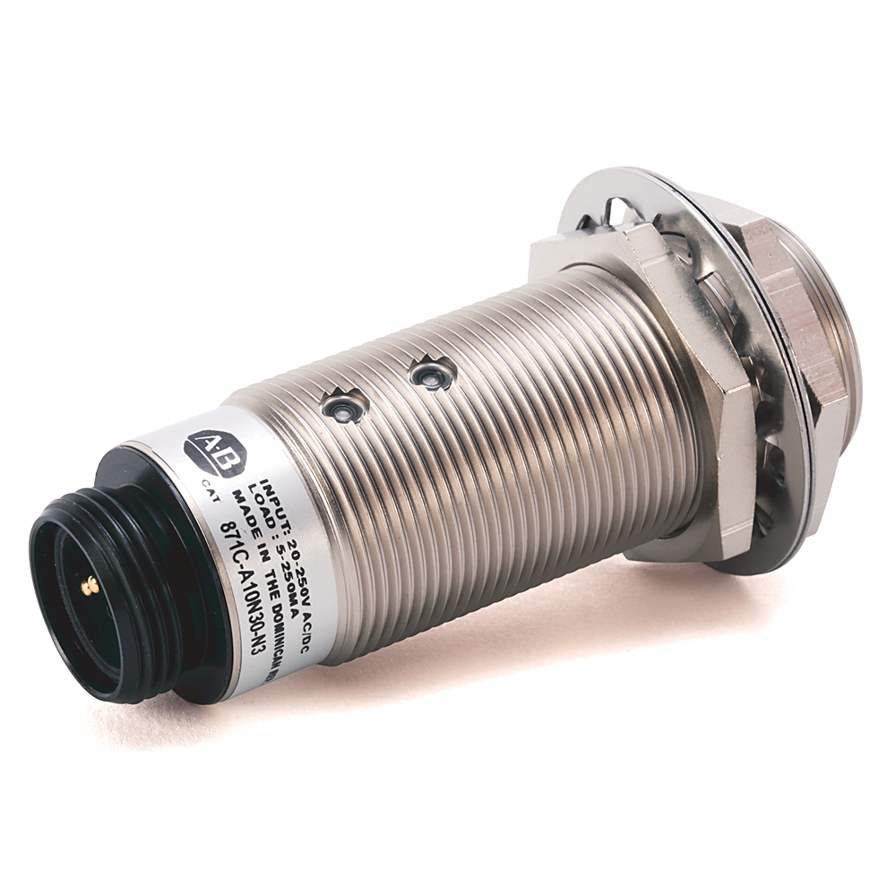 Product image for ABRA 872C-A10N30-A2 SWITCH PROX NON CSA OR UL APPROVED