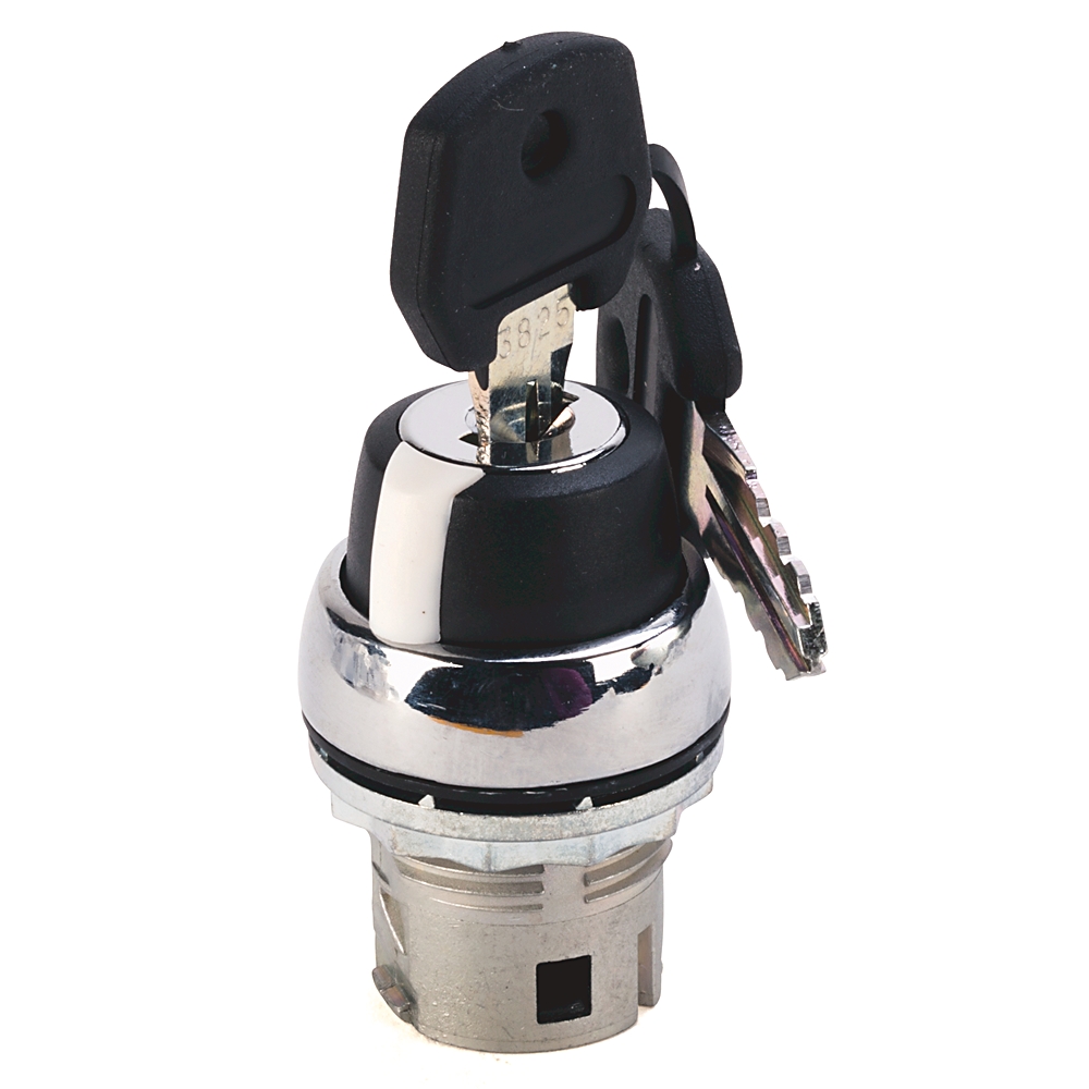 Product image for ABRA 800FM-KM23 SW SELECTOR KEY 2POS METAL