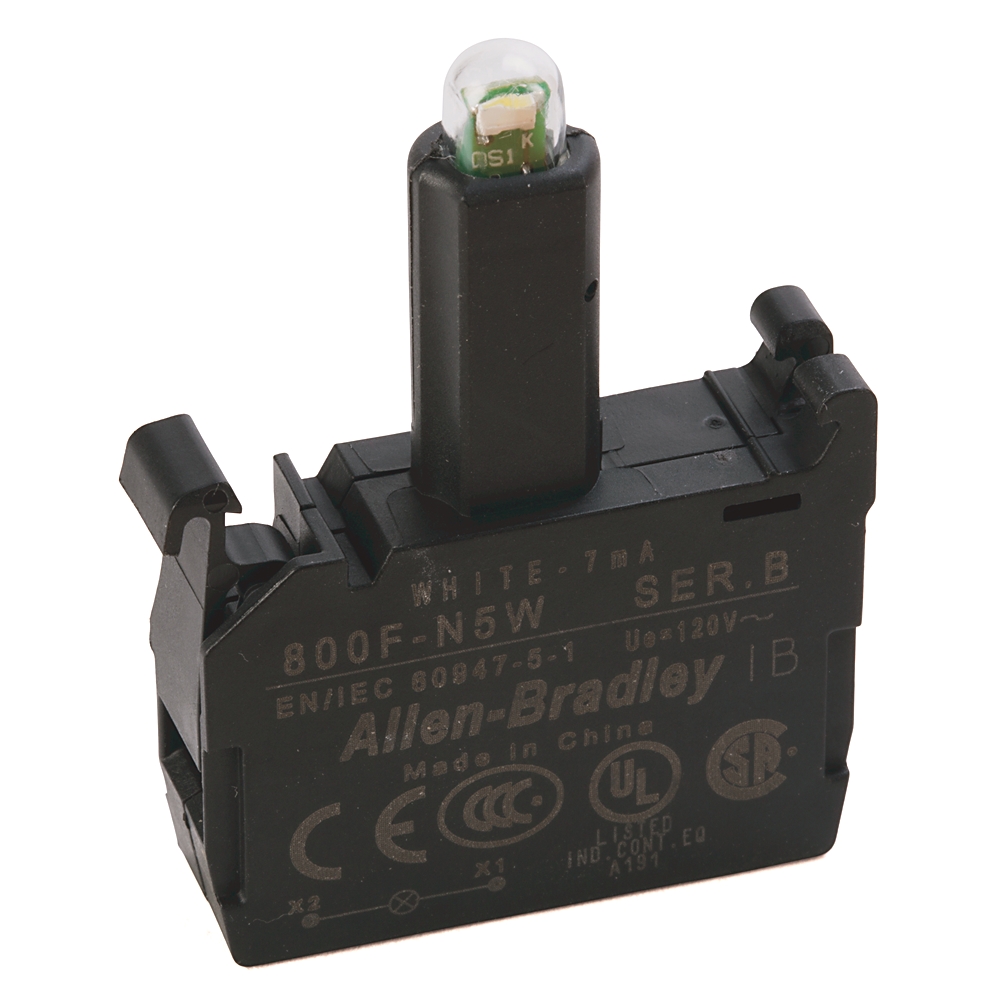 ABRA 800F-N5W WHITE 120V INTEGRATED LED MODULE SCREW TERMINATIONS