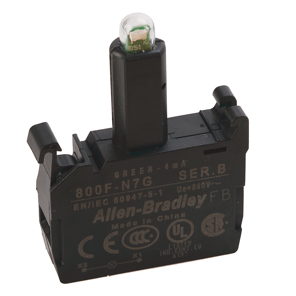 Product image for Integrated LED module green 240vac