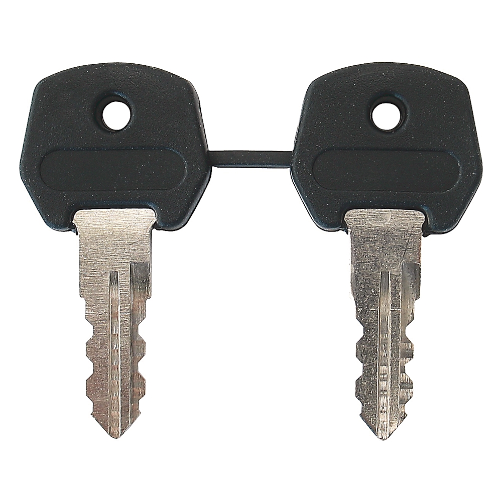Product image for Key RONIS replacement 1 set = 2 key 3825 OPP 22mm