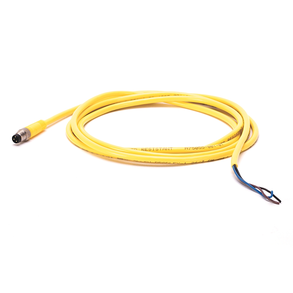 Product image for Cordset Pico straight male 3-pin 24AWG 2m