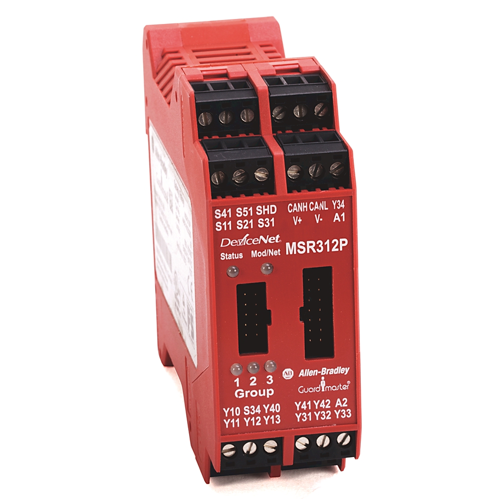 Product image for Relay safety 3PNP auto/manual 24VDC removable