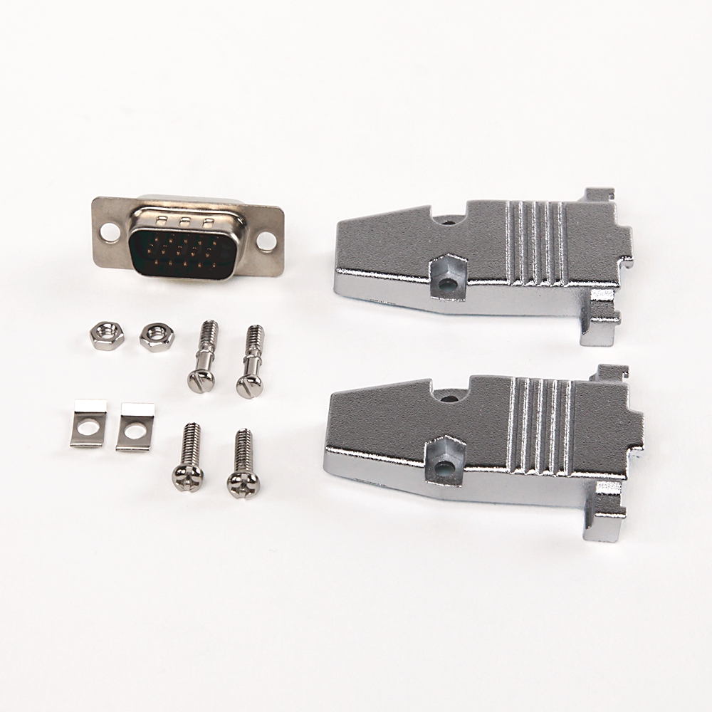 Product image for Kit connector mating 15-pin high density D-shell CN2