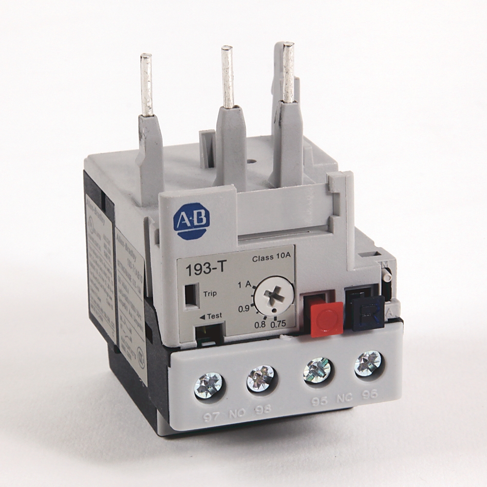 Product image for Overload Relay bimetallic 1no-1nc 1.1-1.6a