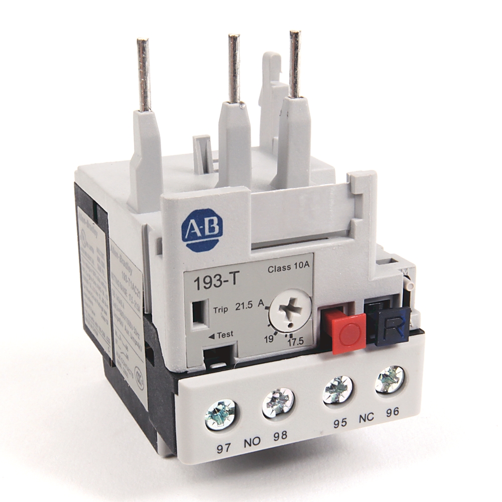 Product image for Overload Relay bimetallic 1no-1nc 1.8-2.5a