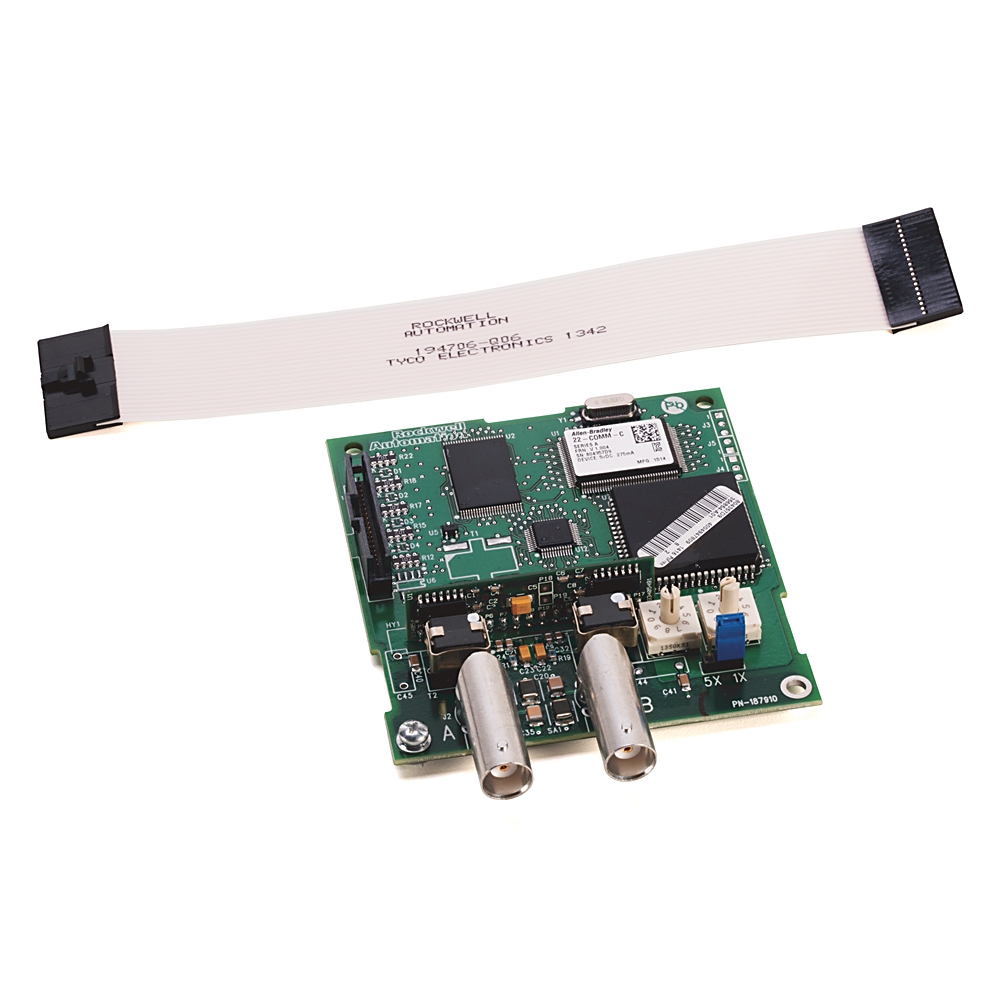 Product image for ABRA 22-COMM-C CONTROLNET COMMUNIC ADAPTER FOR POWERFLEX40/40P/400