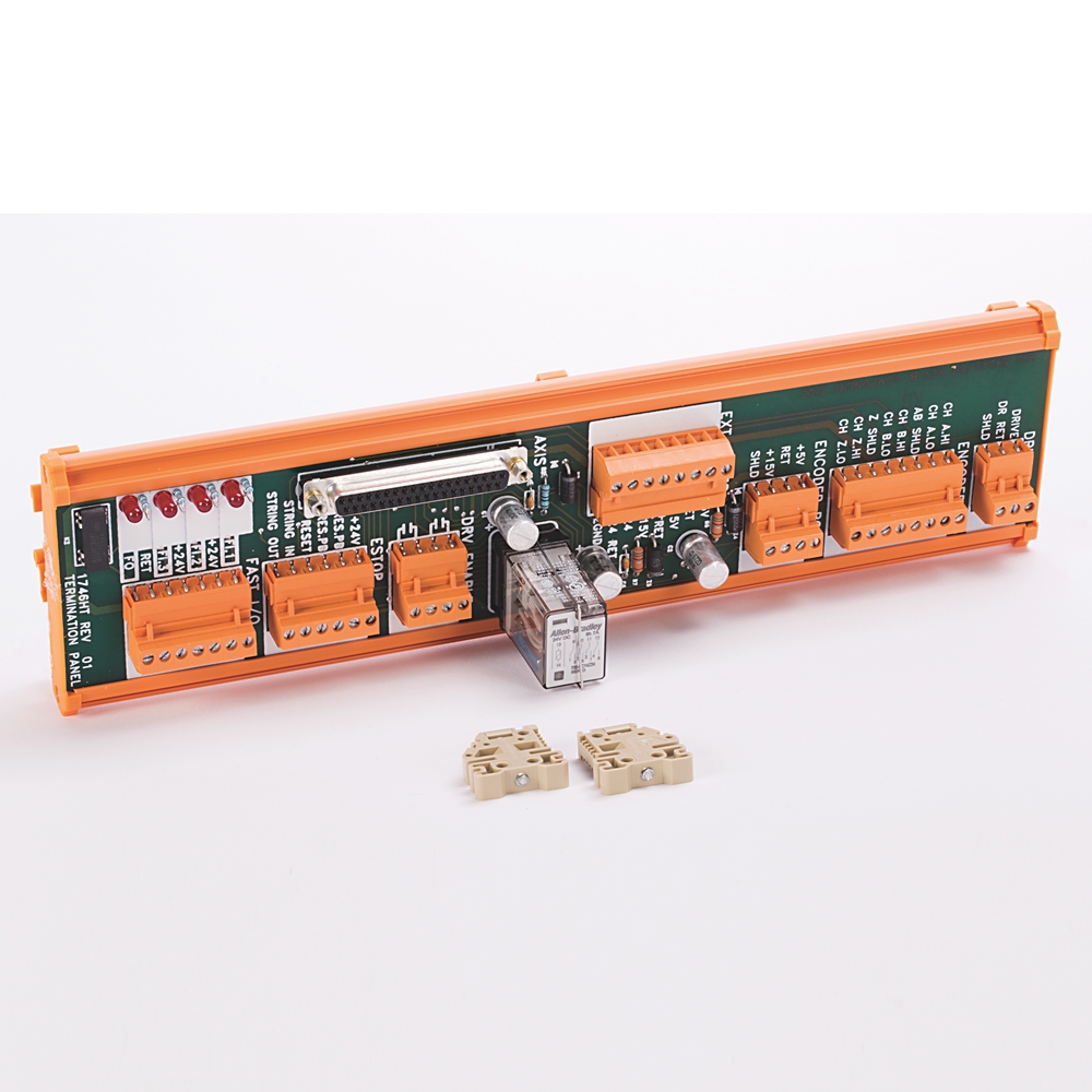 Product image for Panel termination DIN rail mount E-stop fast I/O