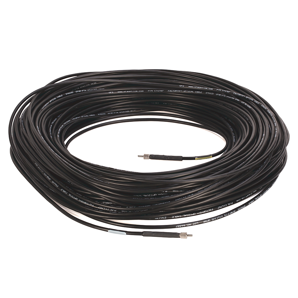 Product image for Cable interface fiber optic SERCOS Kevlar & PVC 150m