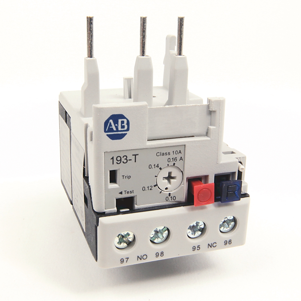 Product image for Overload relay bimetallic 1no-1nc 0.55-0.8a