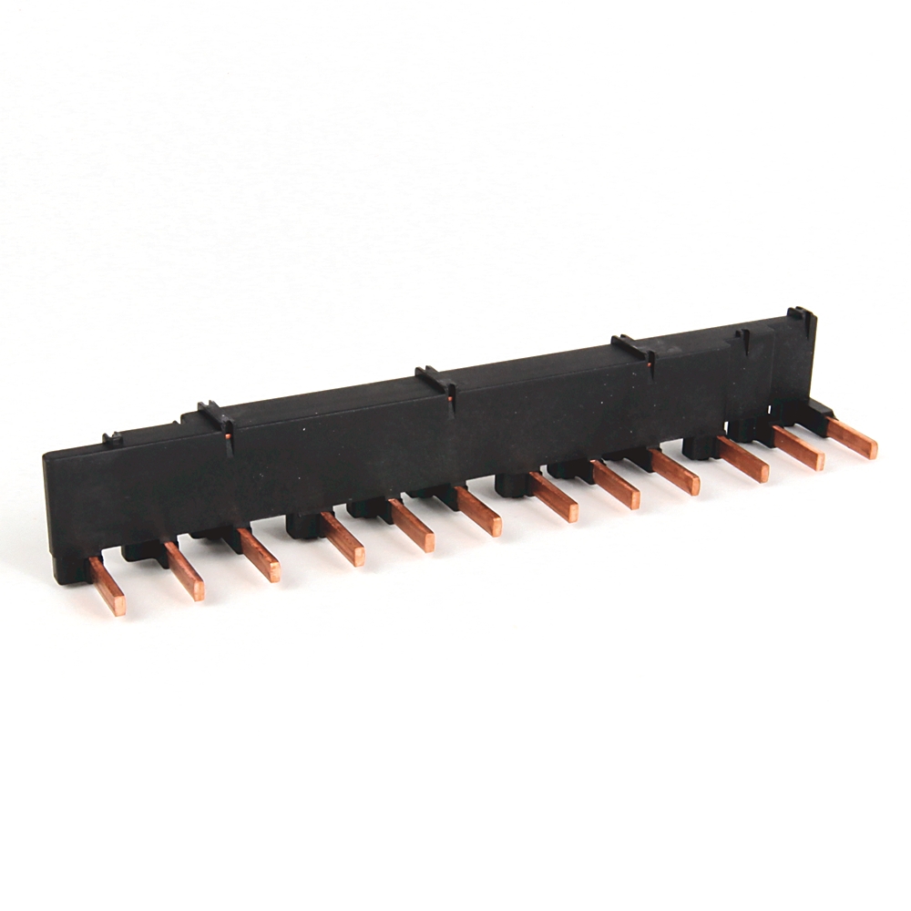 Product image for Busbar 3-phase 4 starters 54mm spacing 115AMP