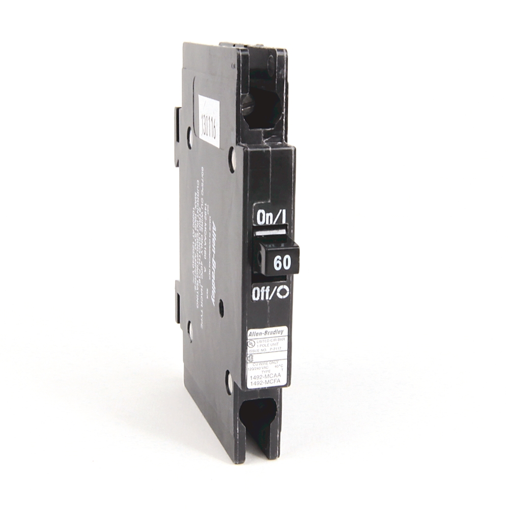 Product image for Breaker circuit miniature 1-pole 60A 120/240V 1/2" wide