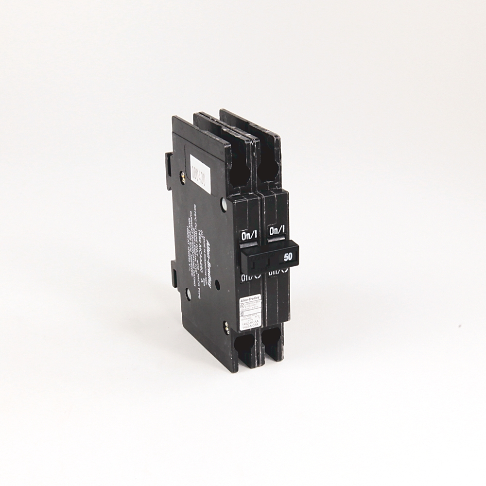 Product image for Breaker circuit miniature 2-pole 50A 120/240V 1/2" wide