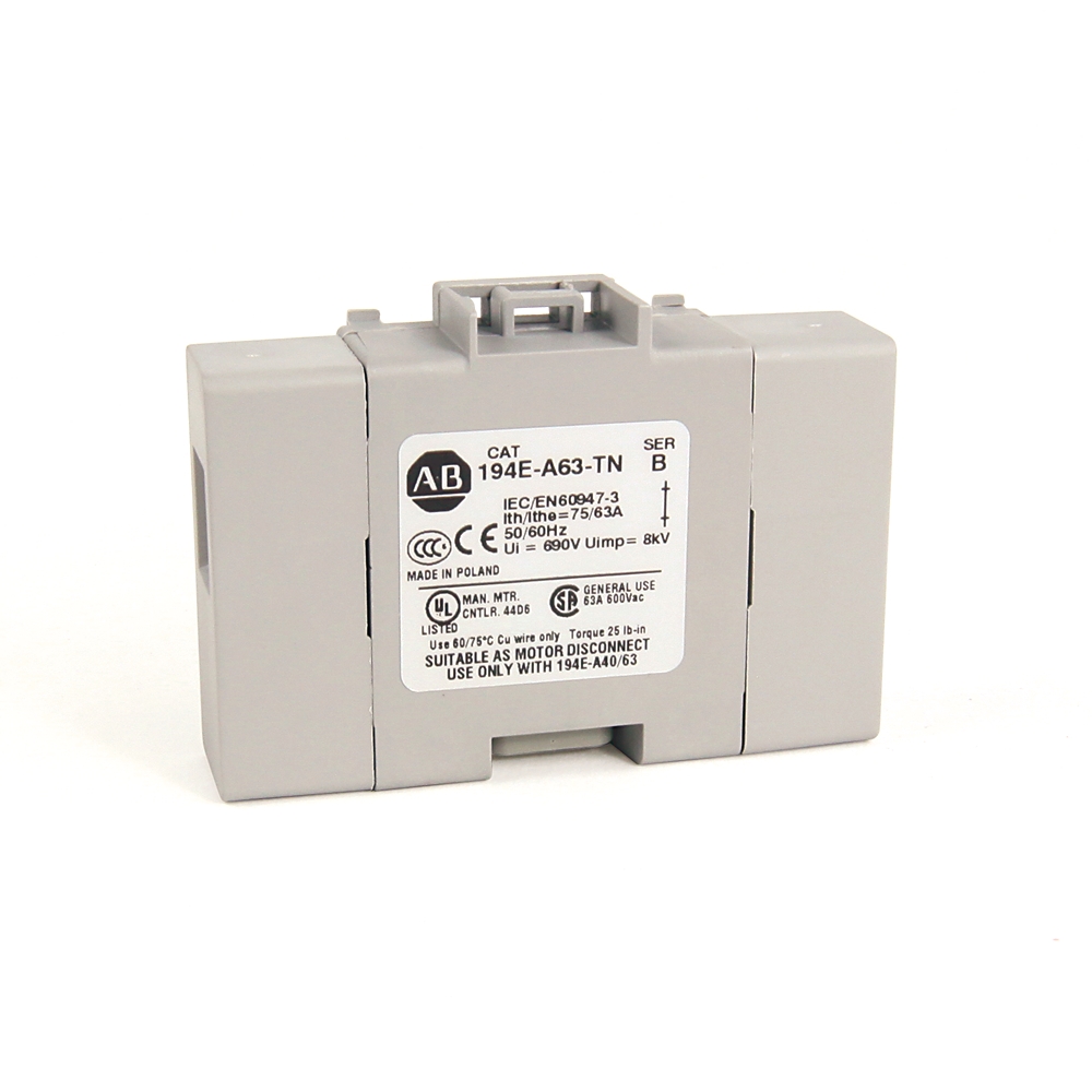 Product image for ABRA 194E-A63-TN NEUTRAL BLOCK