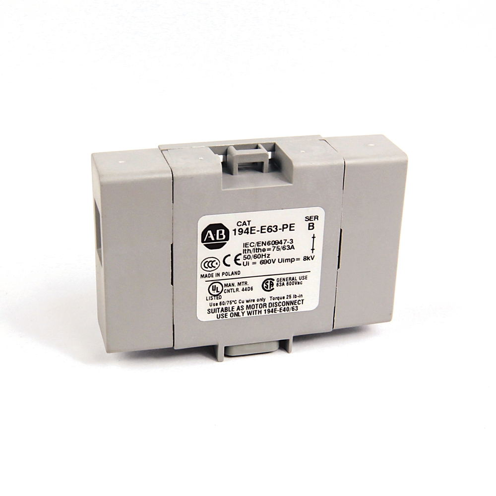 Product image for Terminal earth/ground for 194E-E40/63
