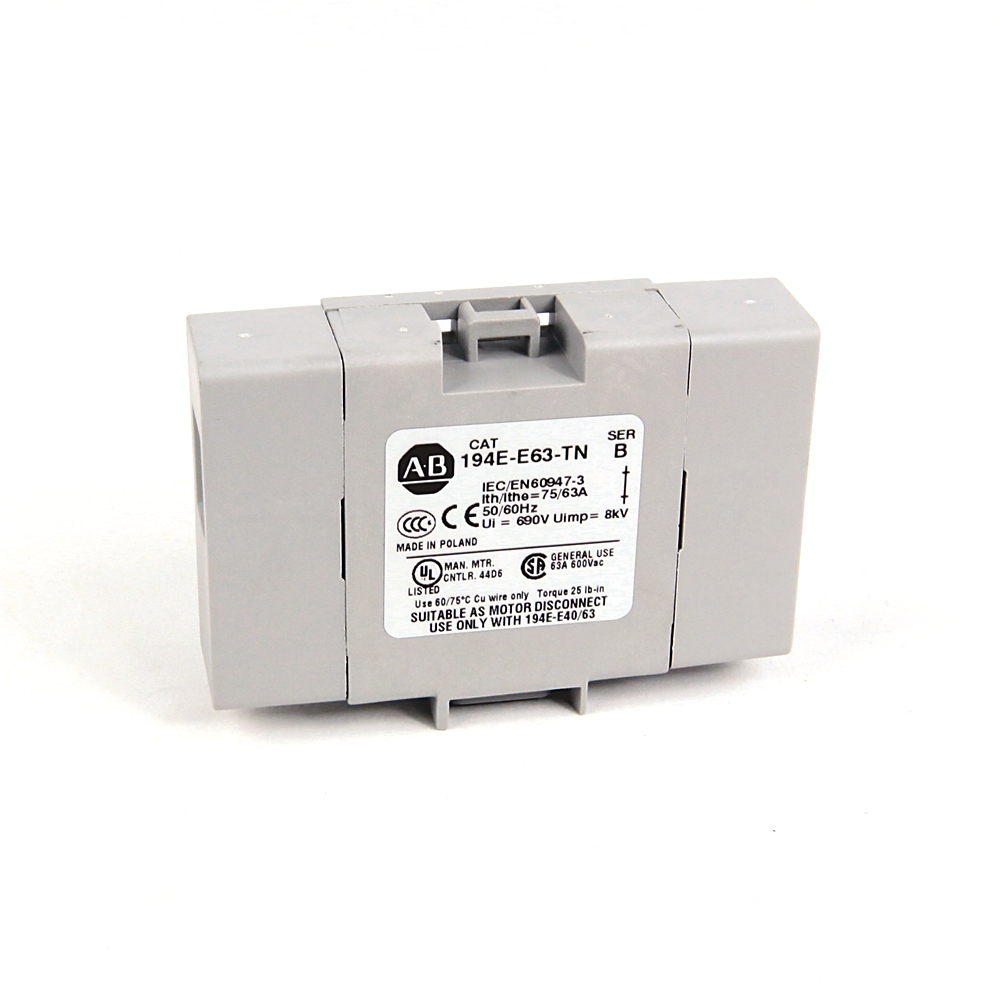 Product image for Terminal neutral for 194E-E40/63