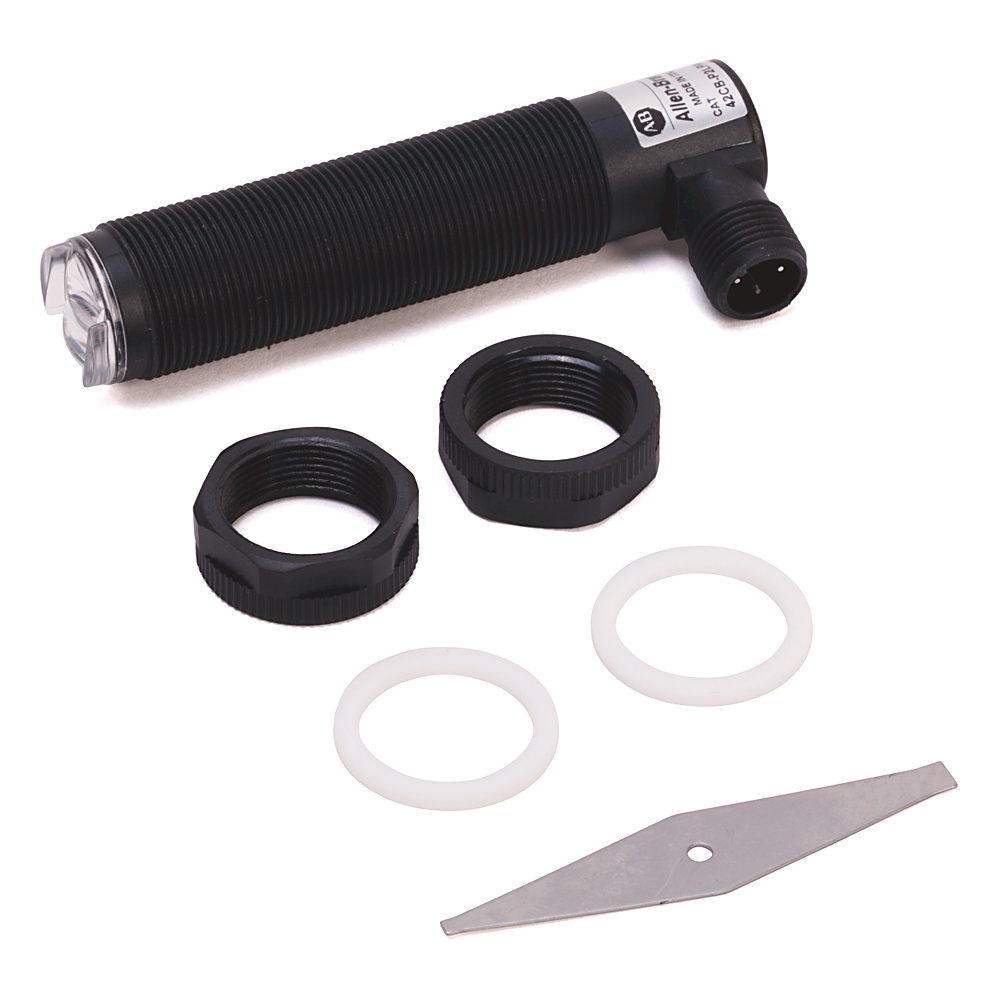 Product image for ABRA 42CB-P2LPA-M4 PHOTO EYE CYLINDER 10-30VDC NPN