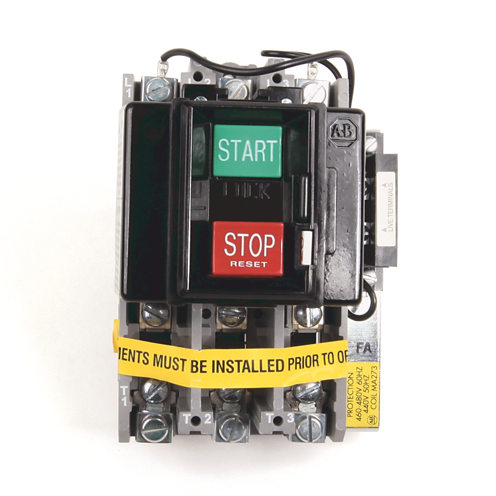 Product image for NEMA Size 0 Manual Motor Starter