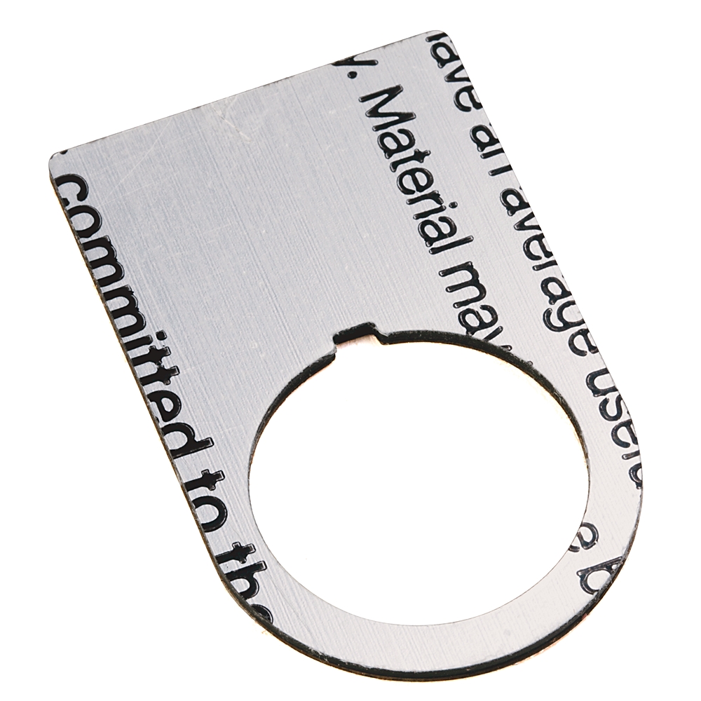 Product image for ABRA 800F-35AE100 NAMEPLATE LEGEND