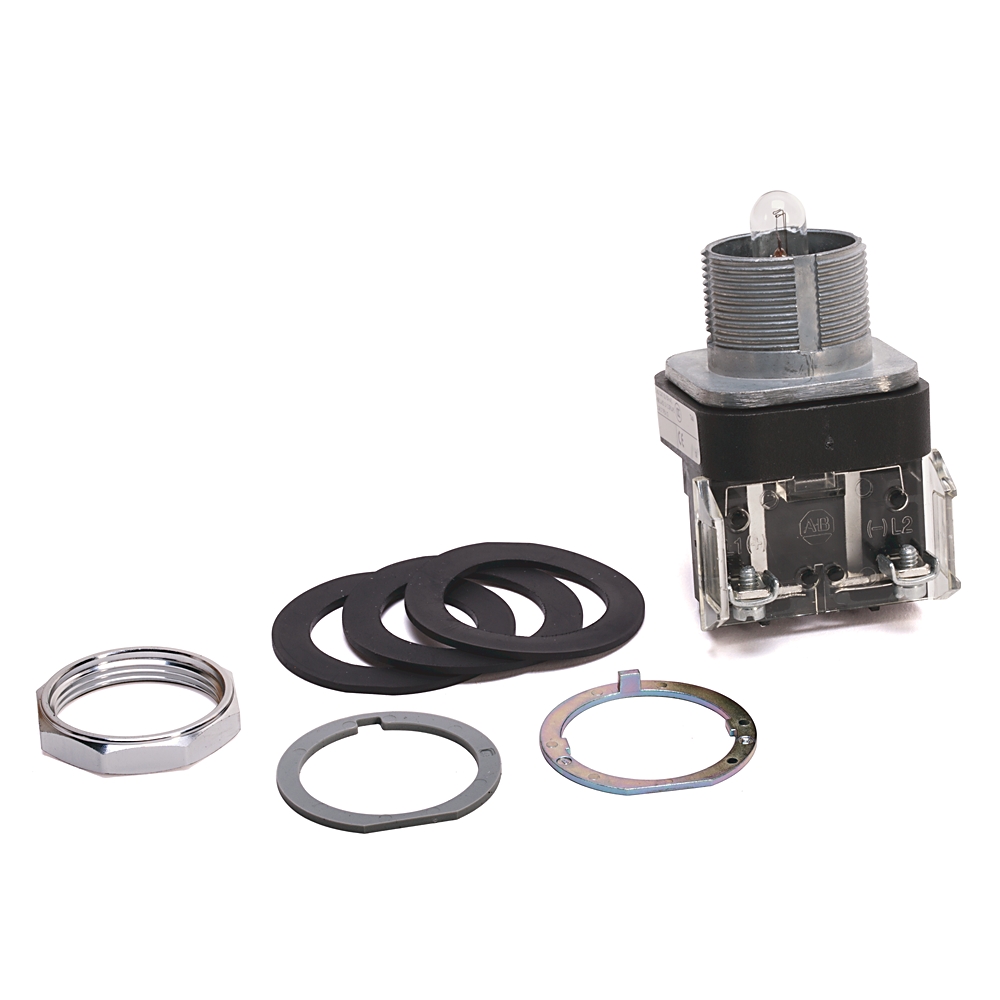 Product image for Pilot light 30mm 24V PLEIN TENS SANS LE