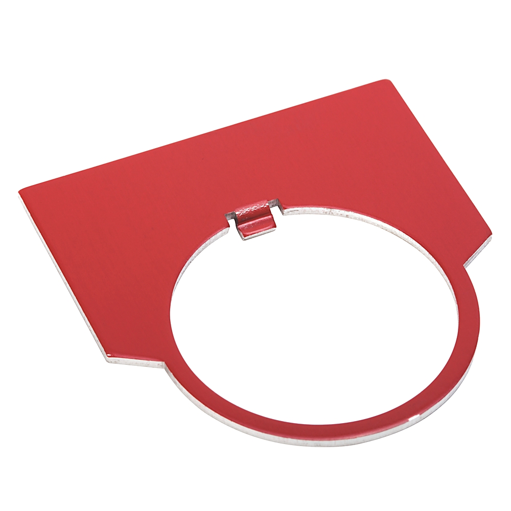 Product image for 30mm 800T Red Blank Half Round Legend