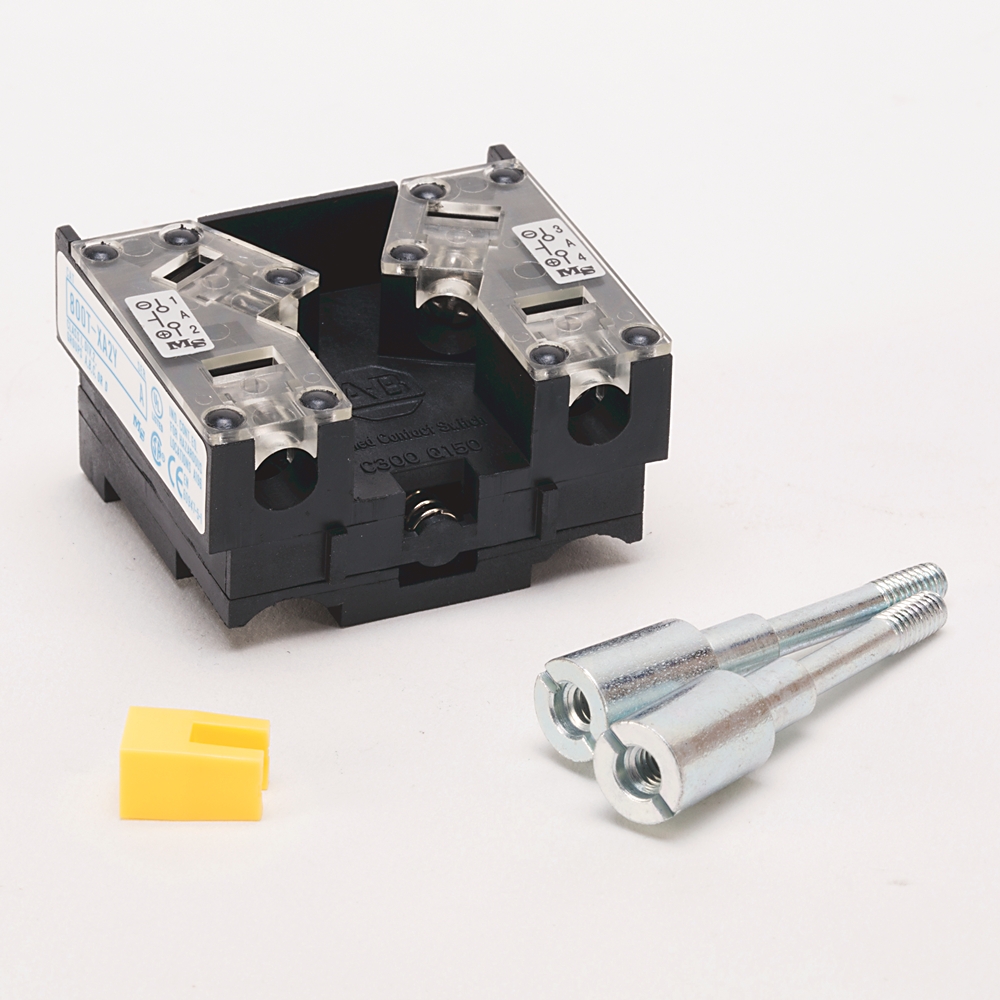 Product image for ABRA 800T-XAY CONTACT BLOCK STACKABLE SEALED 1NO 1NC