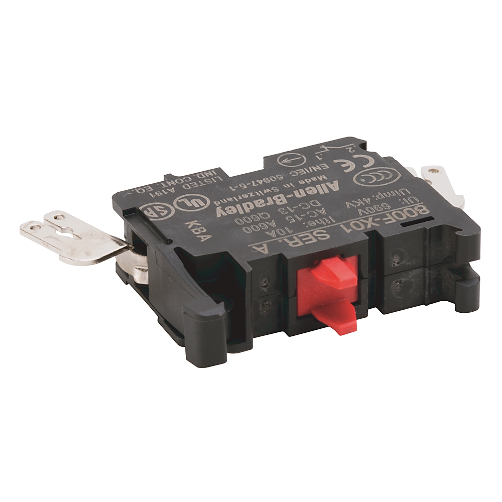 Product image for 22mm Contact Block 800F PB