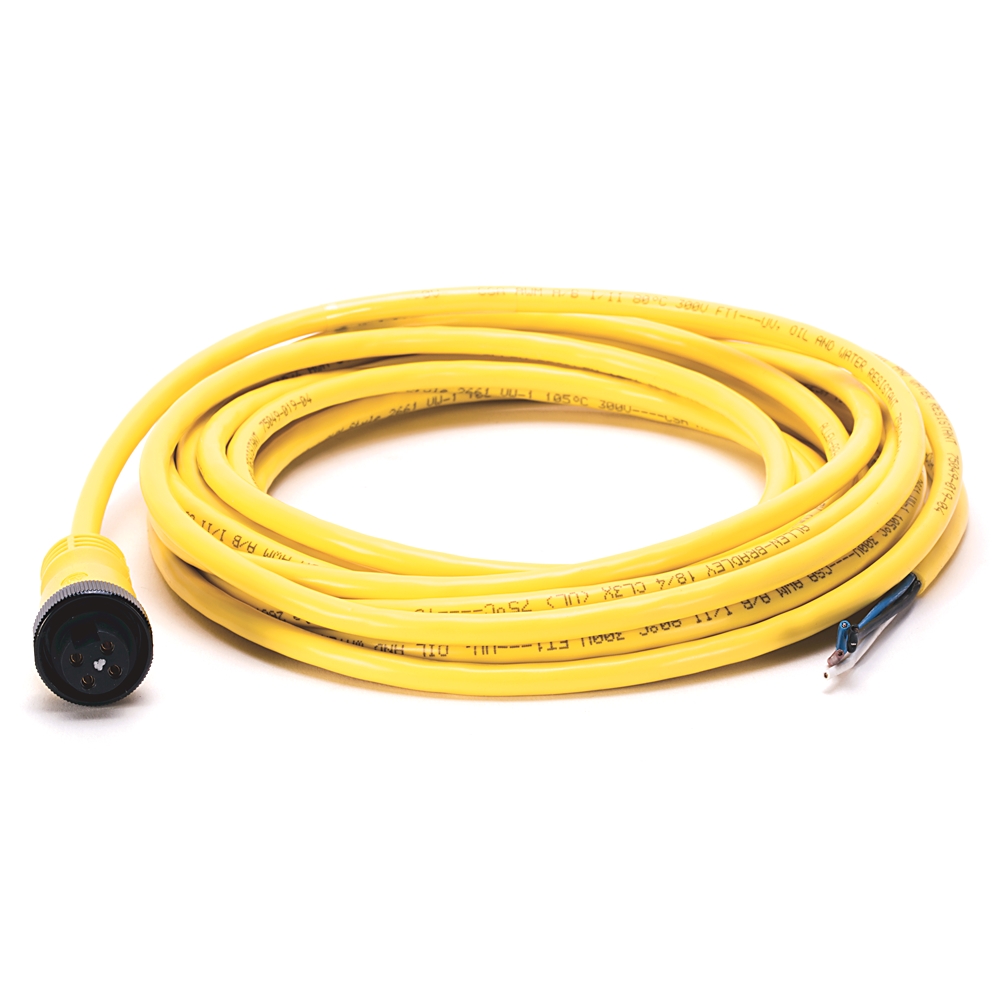 Product image for Cordset QD mini4 18AWG STR 20'