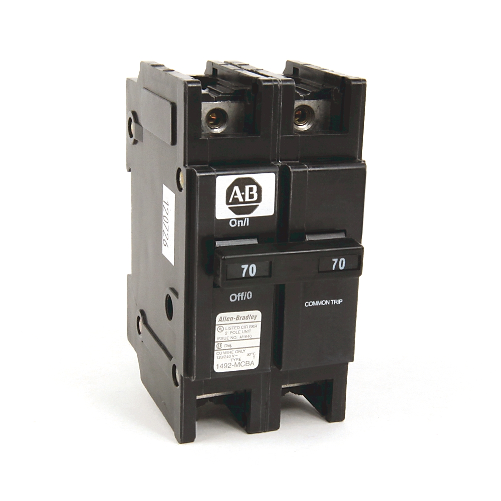 Product image for Breaker with ground fault circuit interrupter 10KA
