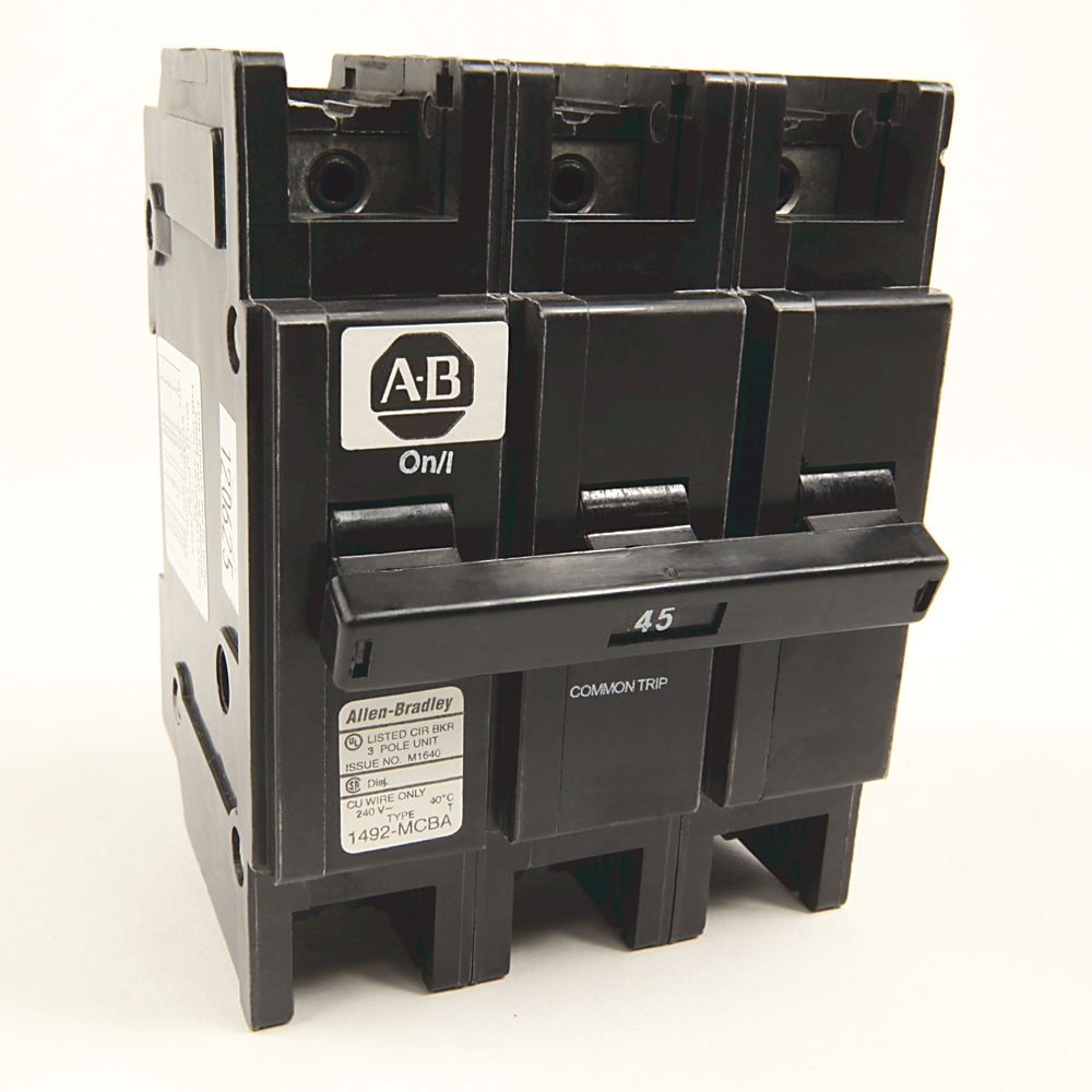 Product image for Breaker circuit 3-pole 45A 240V 1" wide