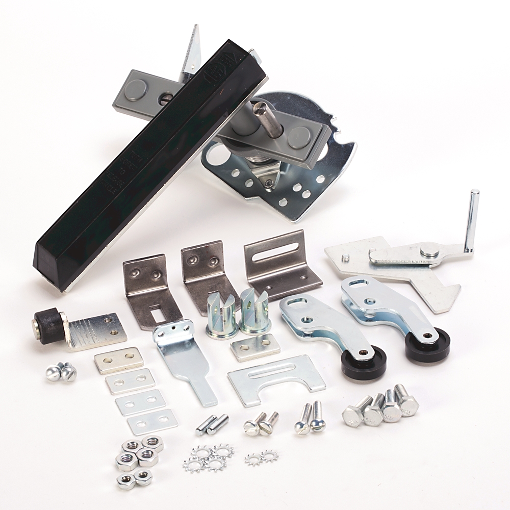 Product image for Kit door hardware type 12 top-side and bottom right-hand