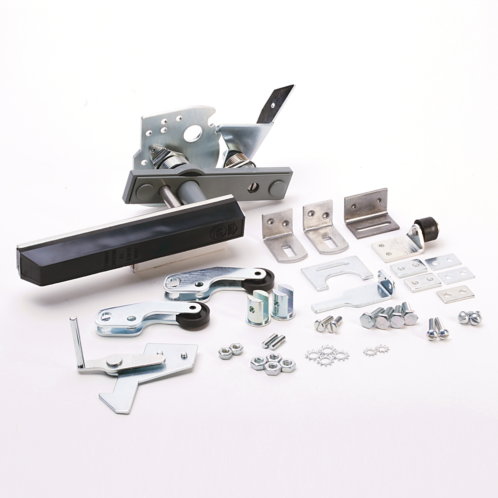 Product image for Kit door hardware type 12 top-side and bottom left-hand