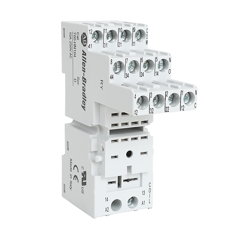 Product image for Screw terminal socket 14-blade for 700-SC Relays
