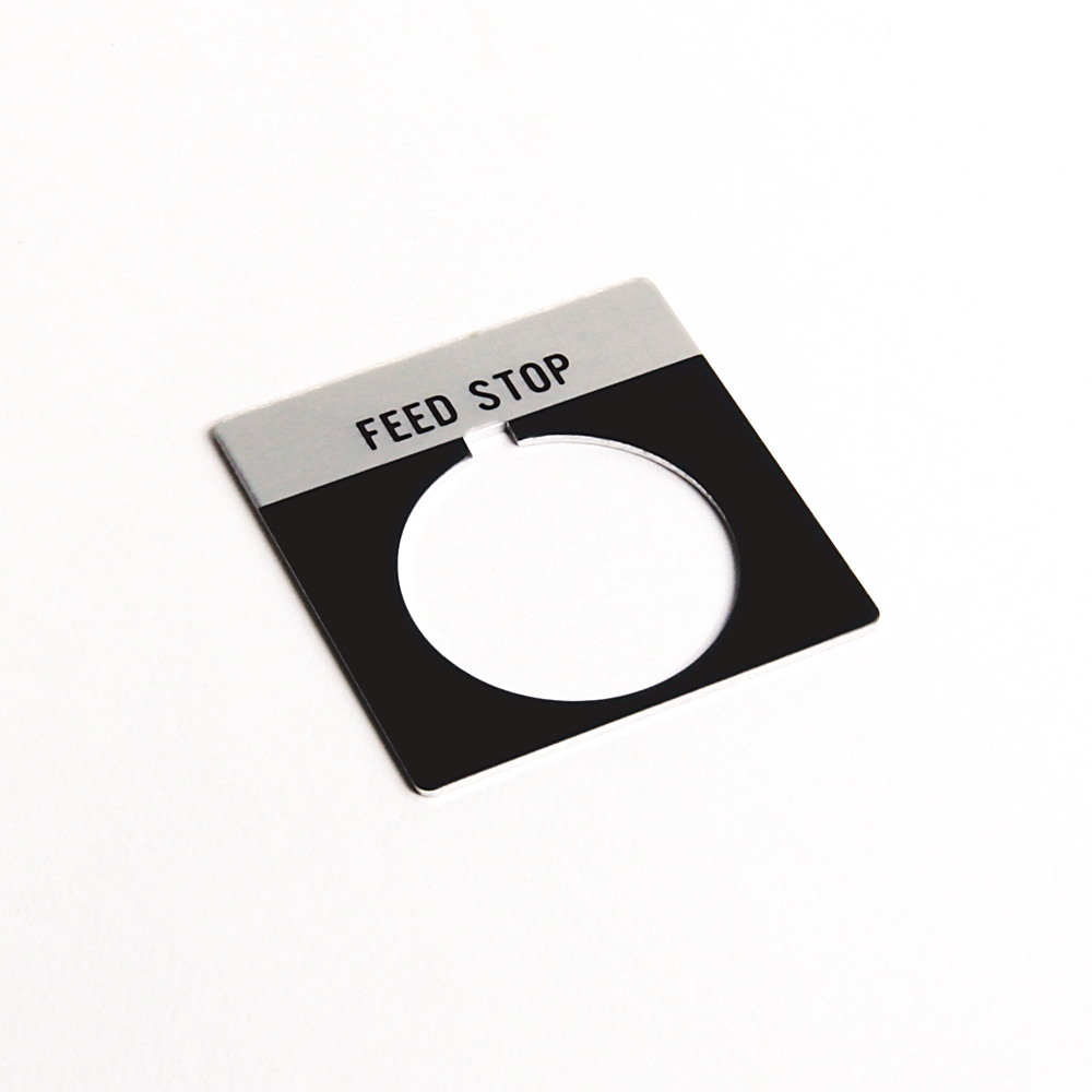Product image for ABRA 800T-X567 NAMEPLATE FEED