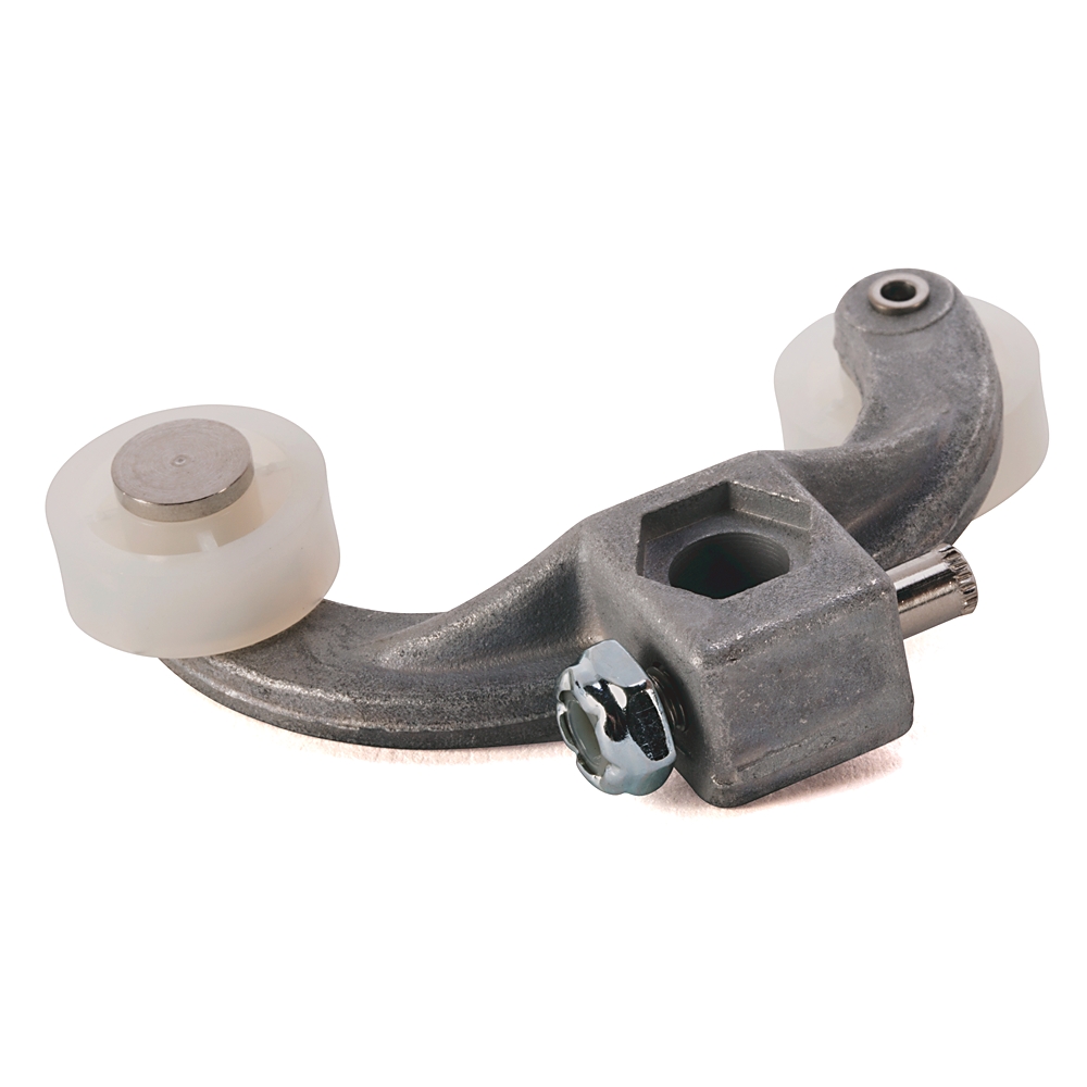 Product image for Roller Lever both rollers on front steel 0.75in