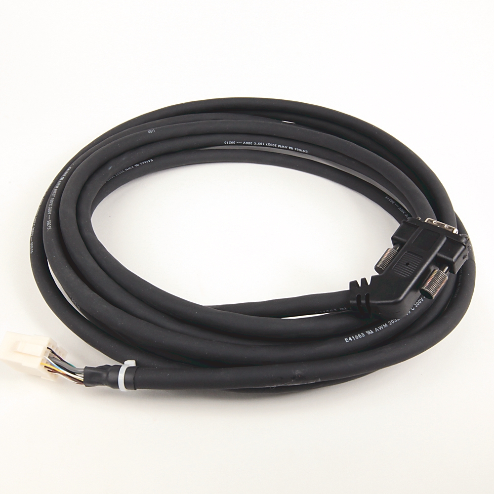 Product image for Cable feedback non-flex 28AWG TPE black 7m