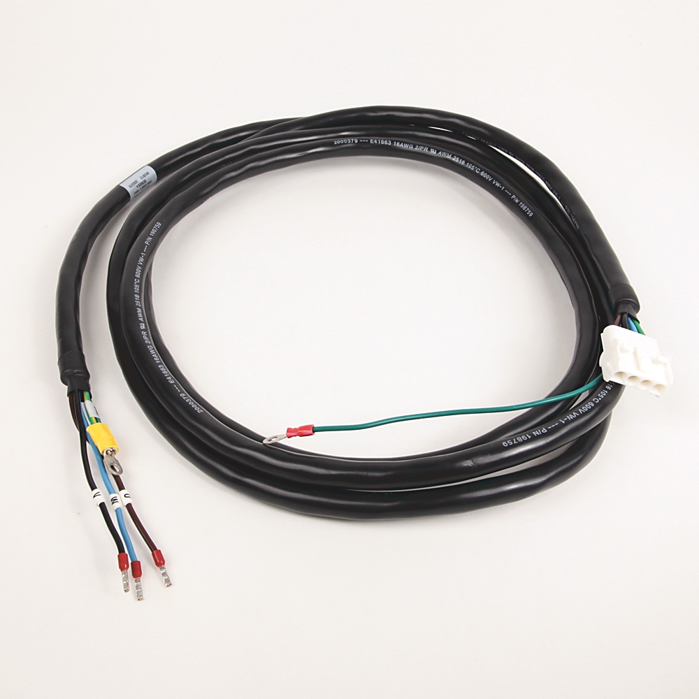 Product image for Cable power non-flex 16AWG TPE black 2m