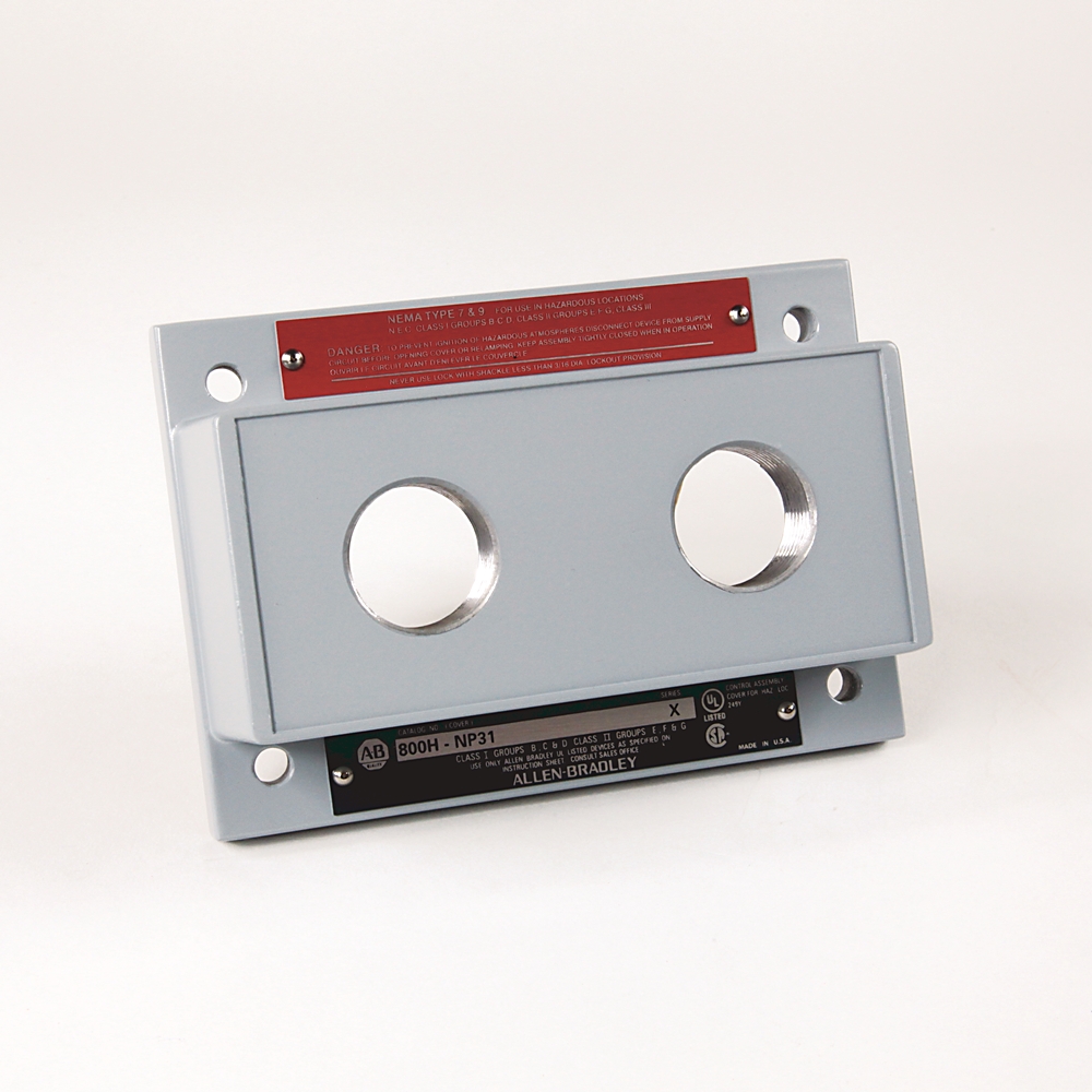 Product image for ABRA 800H-NP31 PB COVER 2HOLE