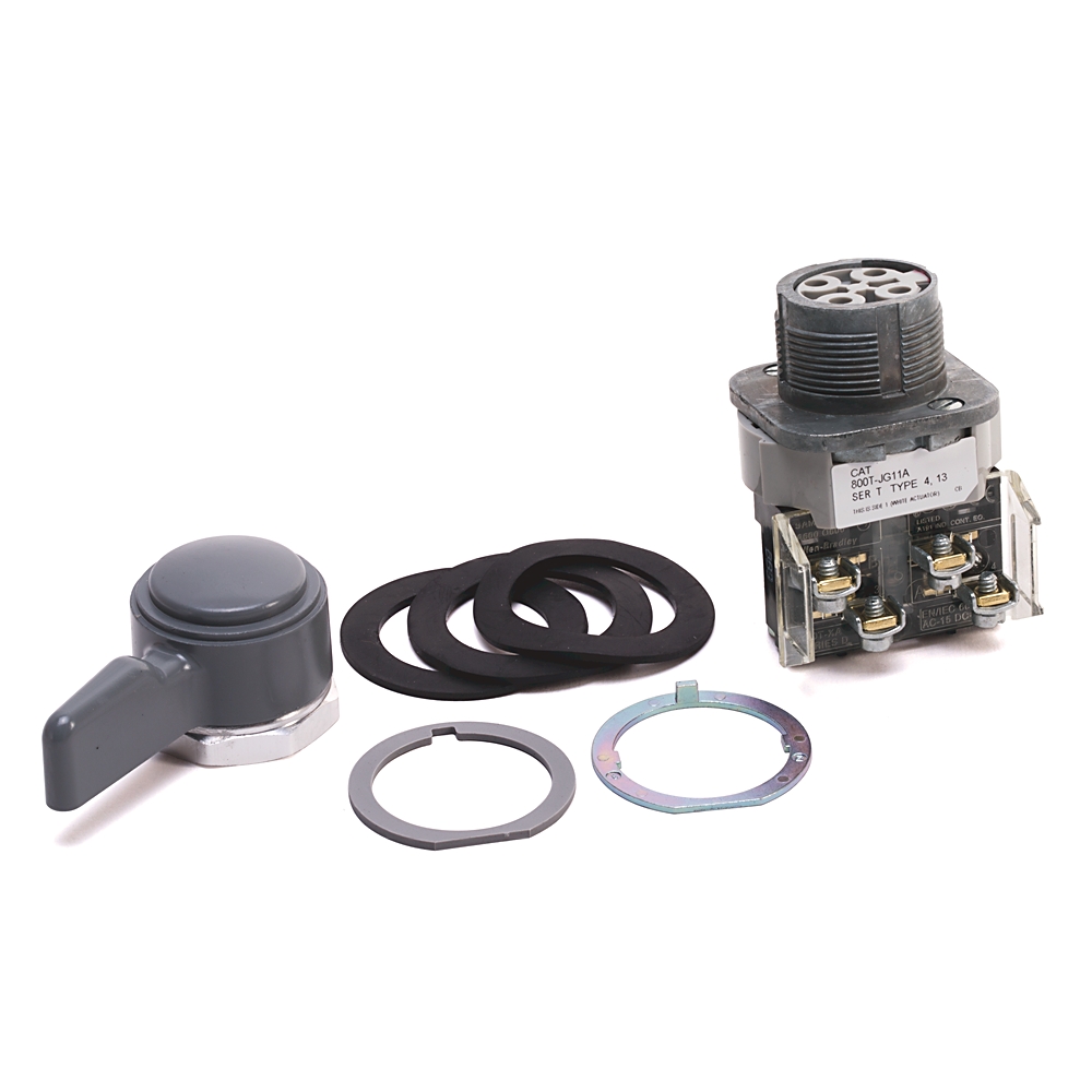 Product image for Selector switch 2 position wing lever 30.5mm