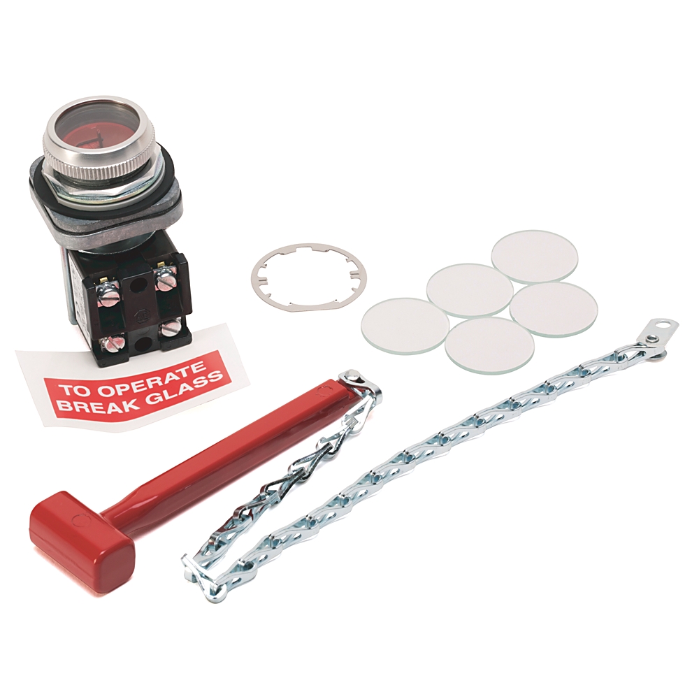 Product image for ABRA 800T-S6M PUSHBUTTON BRKGLS BREAK GLASS