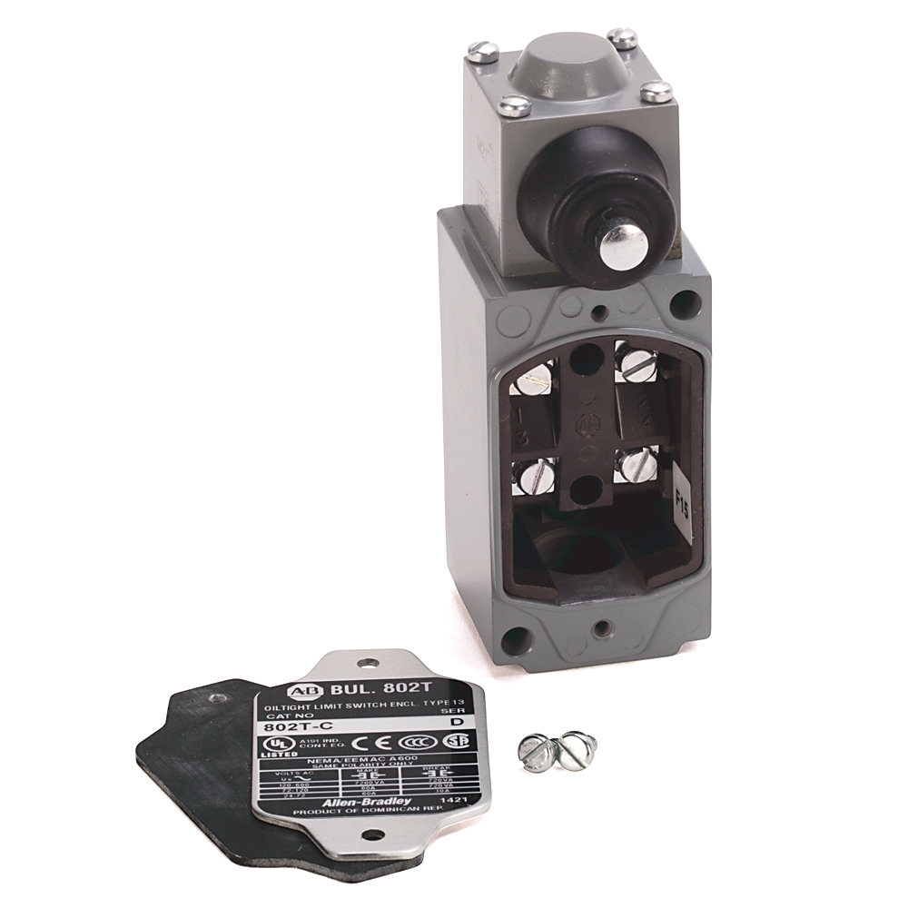 Product image for Limit Switch side push rod 20n 3.2mm operate