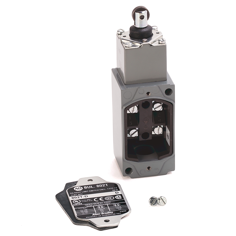 Product image for Limit Switch top push roller 15.6n 1.9mm operate