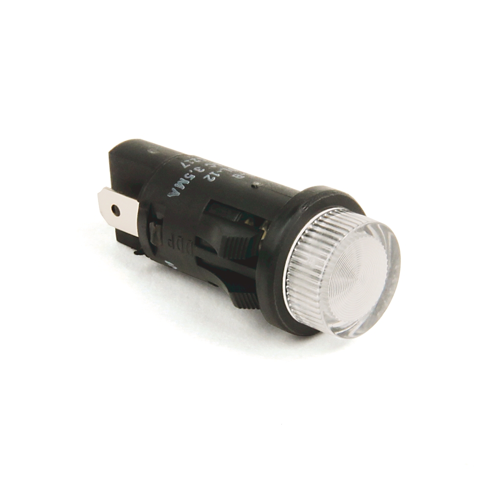 Product image for Light indicator terminals LED 120VAC clear 12mm