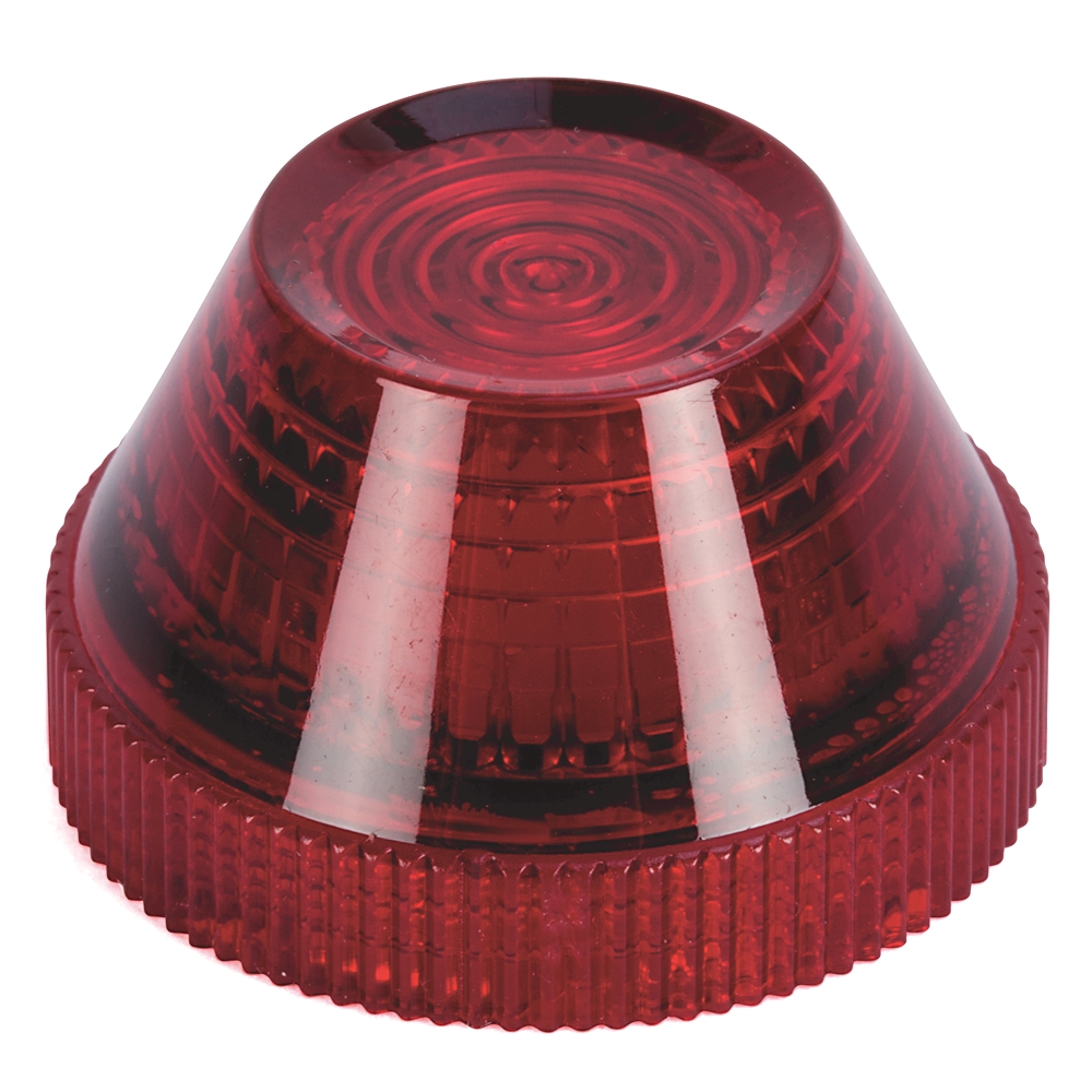 Product image for Cap lens red 22mm